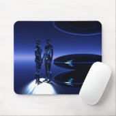 Tapis De Souris Voyageurs de temps et espace (Avec souris)