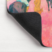 Tapis De Souris Voyageurs sur la plage, Gauguin (Coin)