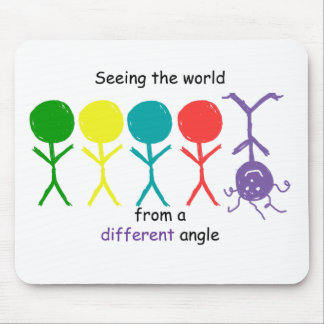 Tapis De Souris Voyant le monde - MousePad