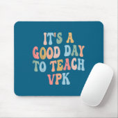 Tapis De Souris Vpk Teacher Back To School First Day Of Vpk Teache (Avec souris)