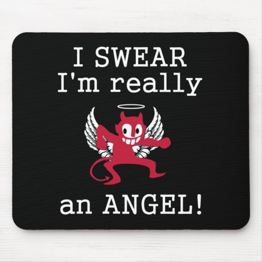 Tapis De Souris Vraiment un Angel mousepad (Devant)