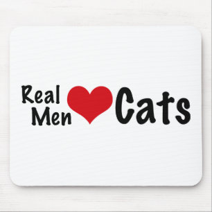 Tapis De Souris Vrais chats #2 d'amour d'hommes
