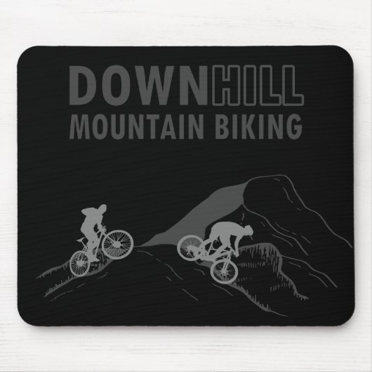 Tapis De Souris VTT Downhill (Devant)