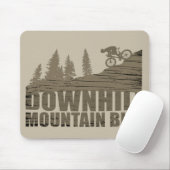 Tapis De Souris VTT Downhill (Avec souris)