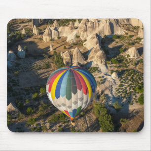 Tapis De Souris Vue aérienne de ballons à air chaud, Cappadoce