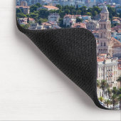 Tapis De Souris Vue aérienne de la ville divisée en front de mer,  (Coin)