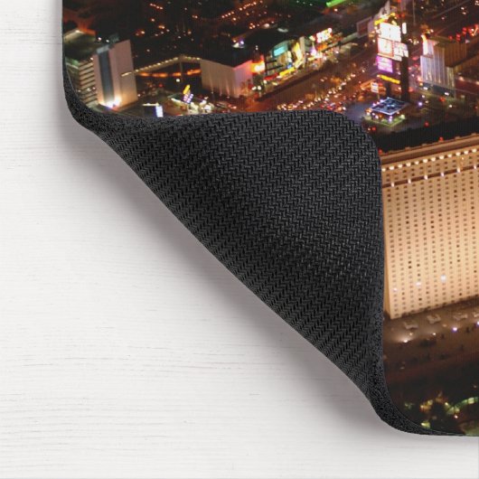 Tapis De Souris Vue aérienne de Las Vegas depuis un blimp (Coin)