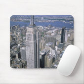 Tapis De Souris Vue aérienne de l'Empire State Building et (Avec souris)