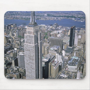 Tapis De Souris Vue aérienne de l'Empire State Building et