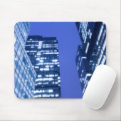 Tapis De Souris Vue ascendante Defocused des fenêtres d'immeuble (Avec souris)
