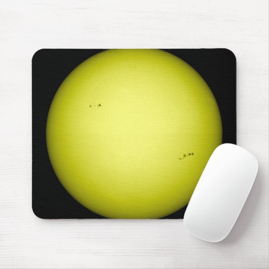 Tapis De Souris Vue complète du soleil (Avec souris)