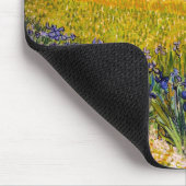 Tapis De Souris Vue d'Arles avec la peinture d'Irises Vincent van  (Coin)