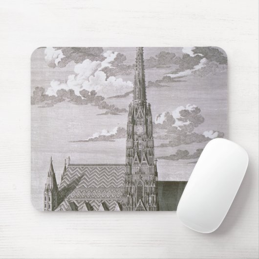 Tapis De Souris Vue de cathédrale de St Stephan (Avec souris)