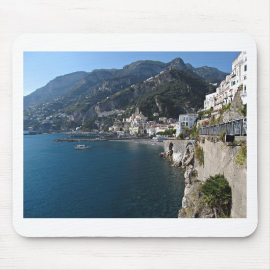 Tapis De Souris Vue de côte d'Amalfi (Devant)