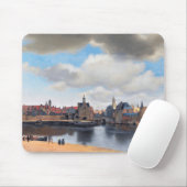Tapis De Souris Vue de Delft, Johannes Vermeer, 1659-1660 (Avec souris)