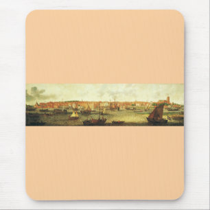 Tapis De Souris Vue de Dordrecht du Nord par Adam Willaerts