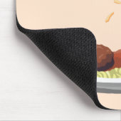 Tapis De Souris Vue de La de pâtes ! (Coin)