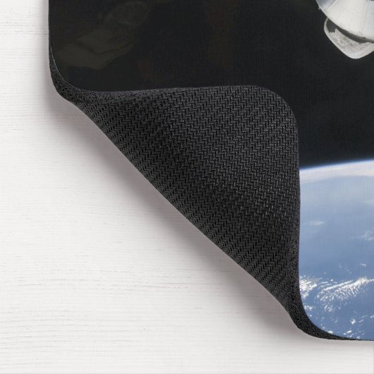 Tapis De Souris Vue de la découverte de la navette spatiale (Coin)