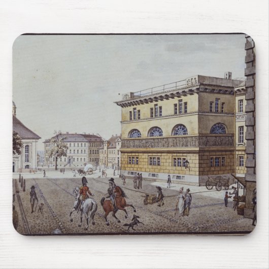 Tapis De Souris Vue de la menthe, Berlin (Devant)