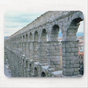 Tapis De Souris Vue de l'aqueduc romain datant probablement