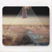 Tapis De Souris Vue de l'artiste de l'odyssée détectant la glace (Devant)