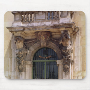 Tapis De Souris Vue de l'entrée de musée