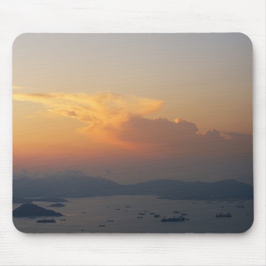 Tapis De Souris Vue de mer chic (Devant)