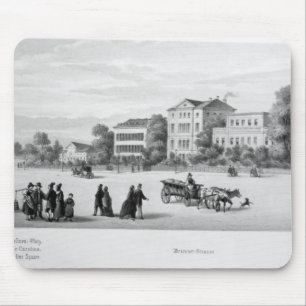 Tapis De Souris Vue de Munich, 1869