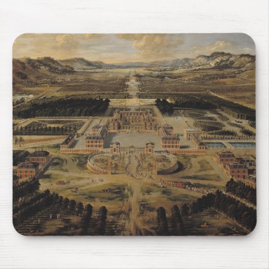 Tapis De Souris Vue de perspective du château (Devant)