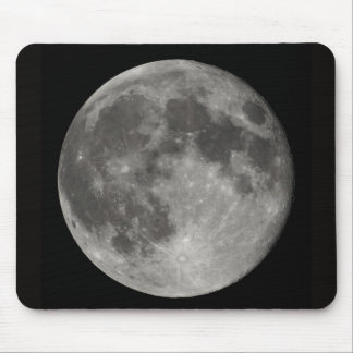 Tapis De Souris Vue de Pleine lune de la terre