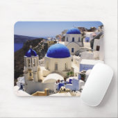 Tapis De Souris Vue de Santorini (Avec souris)