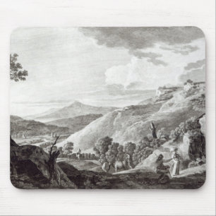 Tapis De Souris Vue de Tarquinia et de Corneto