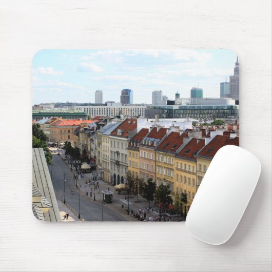 Tapis De Souris Vue de Varsovie (Avec souris)