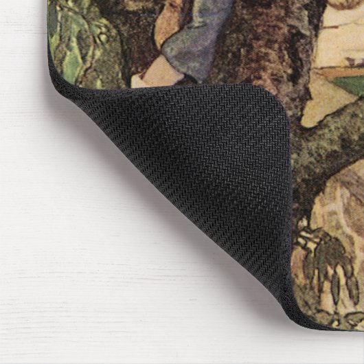 Tapis De Souris Vue des arbres par Jessie Willcox Smith (Coin)