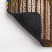Tapis De Souris Vue des fenêtres en verre teinté (Coin)
