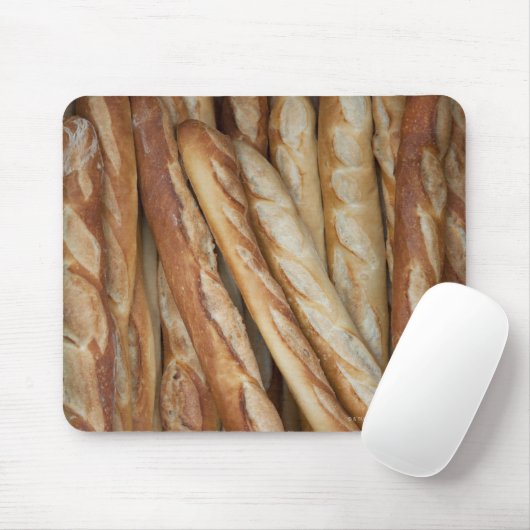 Tapis De Souris vue des pains dans la vitrine de la boulangerie (Avec souris)