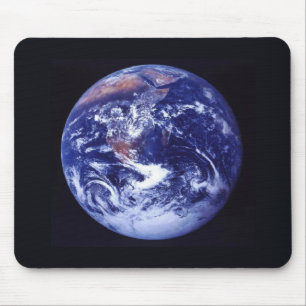 Tapis De Souris Vue d'espace extra-atmosphérique de Mousepad