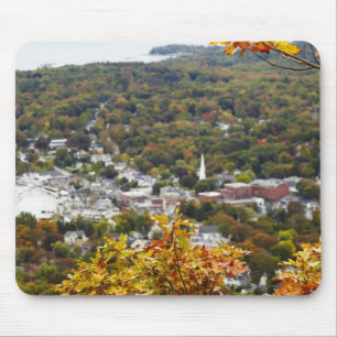 Tapis De Souris Vue d'état de collines de Camden par des arbres