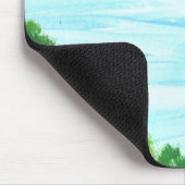 Tapis De Souris Vue d'île (Coin)