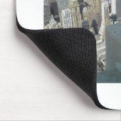 Tapis De Souris Vue d'oeil d'oiseau de New York (Coin)