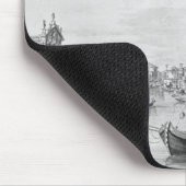 Tapis De Souris Vue du canal grand, Venise, c.1800 (Coin)