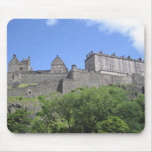 Tapis De Souris Vue du château d'Édimbourg, Édimbourg, Écosse, 3