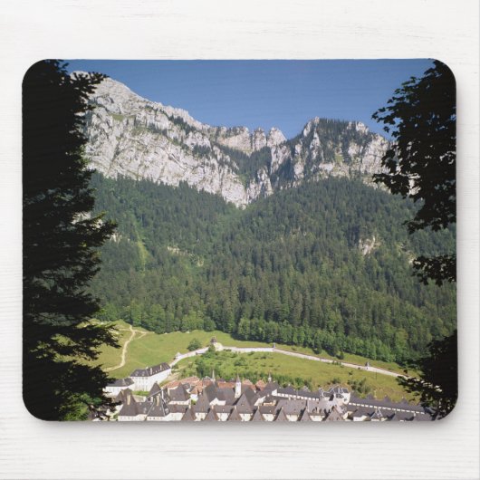 Tapis De Souris Vue du complexe de monastère (Devant)