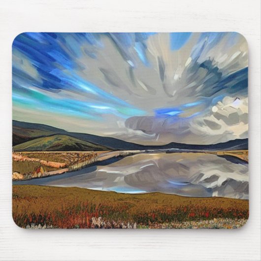 TAPIS DE SOURIS VUE DU LAC (Devant)