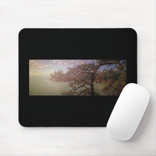 Tapis De Souris Vue du laissez-passer trompeur (Avec souris)