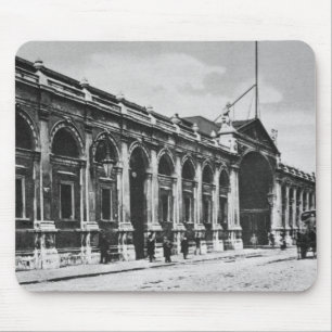 Tapis De Souris Vue du marché de la viande de Smithfield, c.1905