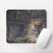 Tapis De Souris Vue d'une cellule dans la bastille (Avec souris)