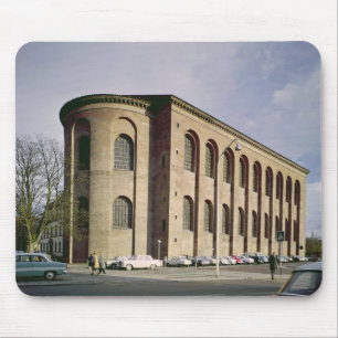 Tapis De Souris Vue extérieure de l'Aula Palatina, c.310 construit