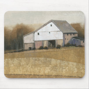 Tapis De Souris Vue Grange blanche