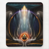 Tapis De Souris Vue impériale Fractal Art Mousepad (Devant)